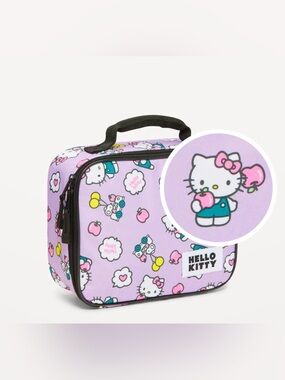Hello Kitty Purple Apples Lunchbox Bag
